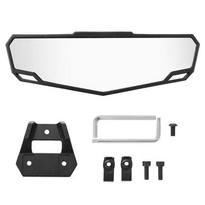 For Polaris RZR Pro XP / XP 4 2020-2023 2883763 UTV Convex Center Rear View Mirror(Black) - Side Mirrors by PMC Jewellery | Online Shopping South Africa | PMC Jewellery | Buy Now Pay Later Mobicred