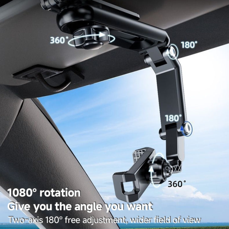 Multi functional Car Sun Visor Using Phone Holder(Black Grey) - Universal Car Holders by PMC Jewellery | Online Shopping South Africa | PMC Jewellery | Buy Now Pay Later Mobicred