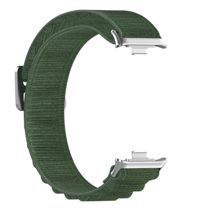 For Xiaomi Mi Band 8 Pro / Redmi Watch 4 Loop Nylon Watch Band(Green) - Watch Bands by PMC Jewellery | Online Shopping South Africa | PMC Jewellery