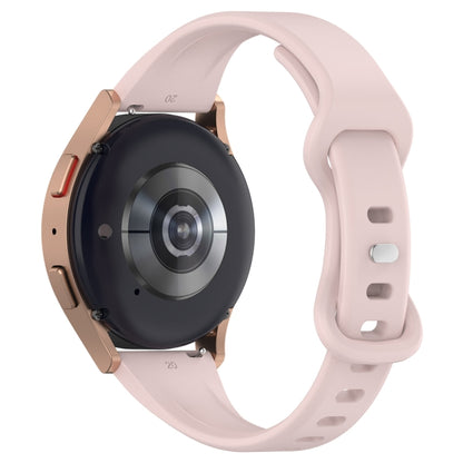 20mm Slim Reverse Buckle Silicone Watch Band(Light Pink) - 20mm Bands by PMC Jewellery | Online Shopping South Africa | PMC Jewellery