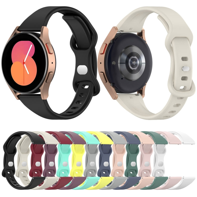 20mm Slim Reverse Buckle Silicone Watch Band(Flesh Pink) - 20mm Bands by PMC TechLife | Online Shopping South Africa | PMC TechLife