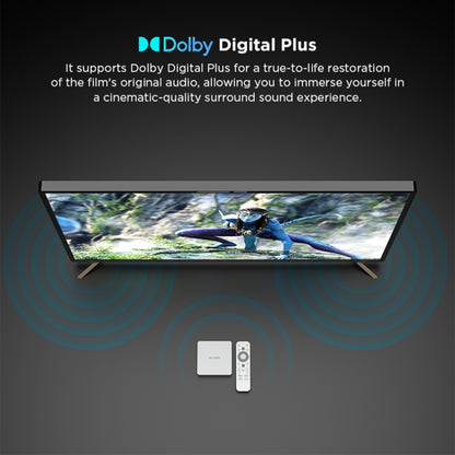 Kickpi KP1 Dual Band WiFi 4K HD Android TV Box, RAM:2GB+32GB(UK Plug) - Amlogic S905 by PMC Jewellery | Online Shopping South Africa | PMC Jewellery | Buy Now Pay Later Mobicred