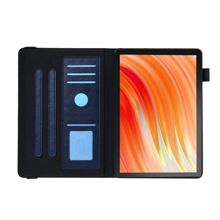 For Amazon Kindle Fire HD10 2021/2023 Extraordinary Series Smart Leather Tablet Case(Royal Blue) - Amazon by PMC TechLife | Online Shopping South Africa | PMC TechLife | Buy Now Pay Later Mobicred