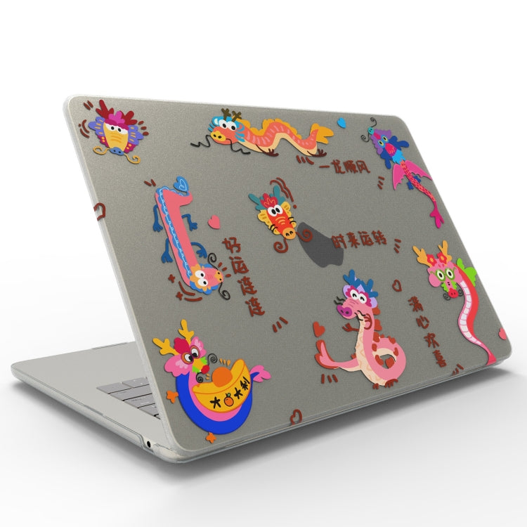 For MacBook Air 13.3 A1932 / A2179 / A2337 UV Printed Pattern Laptop Frosted Protective Case(DDC-1683) - MacBook Air Cases by PMC Jewellery | Online Shopping South Africa | PMC Jewellery | Buy Now Pay Later Mobicred