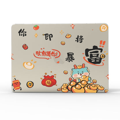 For MacBook Pro 13.3 A2338/A2251/A2289/A2159 UV Printed Pattern Laptop Frosted Protective Case(DDC-1689) - MacBook Pro Cases by PMC Jewellery | Online Shopping South Africa | PMC Jewellery | Buy Now Pay Later Mobicred