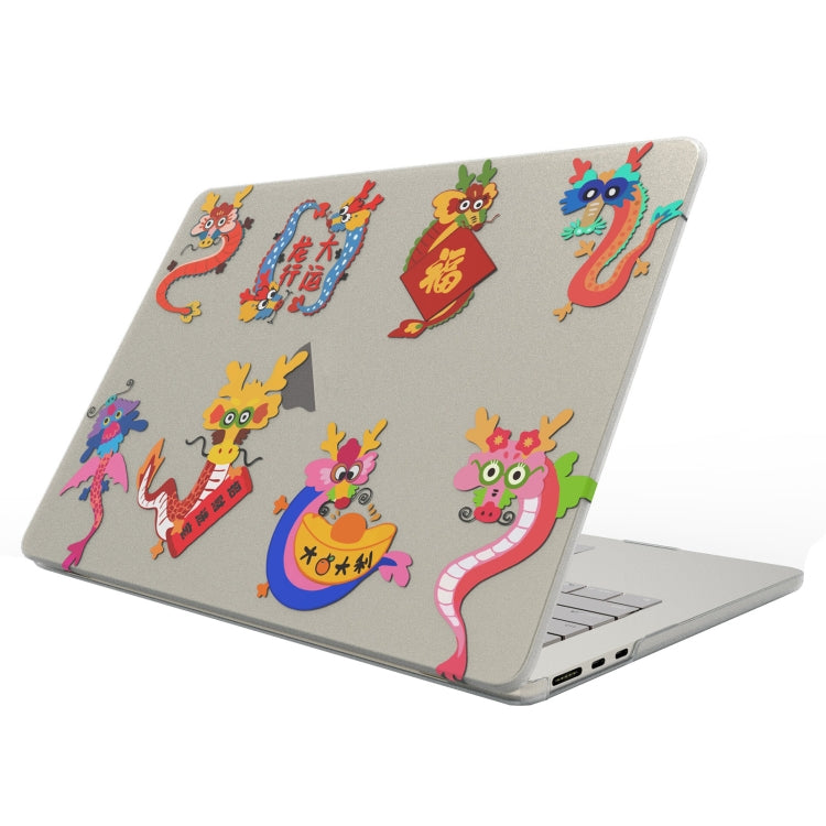 For MacBook Air 15 M2 A2941 / M3 A3114 UV Printed Pattern Laptop Frosted Protective Case(DDC-1677) - MacBook Air Cases by PMC Jewellery | Online Shopping South Africa | PMC Jewellery | Buy Now Pay Later Mobicred