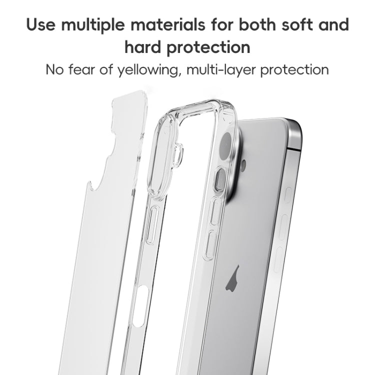 For iPhone 16 Pro Max ZGA Magsafe Clear PC Hybrid TPU Phone Case(Transparent) - iPhone 16 Pro Max Cases by ZGA | Online Shopping South Africa | PMC Jewellery | Buy Now Pay Later Mobicred