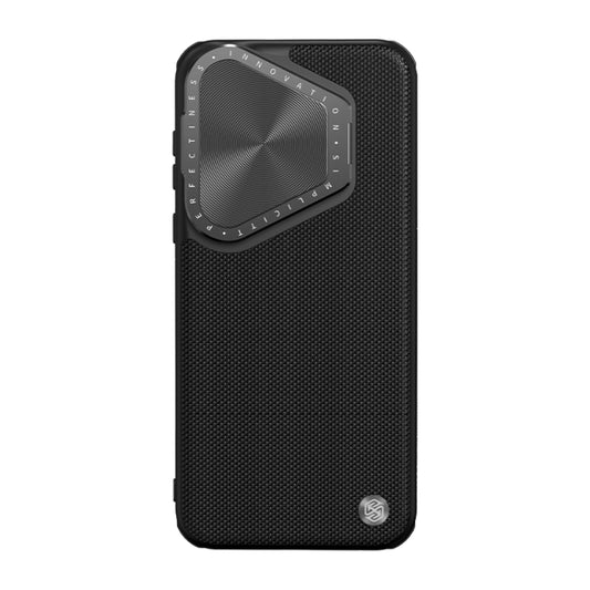 For Huawei Pura 70 Pro/70 Pro+ NILLKIN Textured Prop Magnetic Lens Protection Holder Nylon Phone Case(Black) - Huawei Cases by NILLKIN | Online Shopping South Africa | PMC Jewellery | Buy Now Pay Later Mobicred