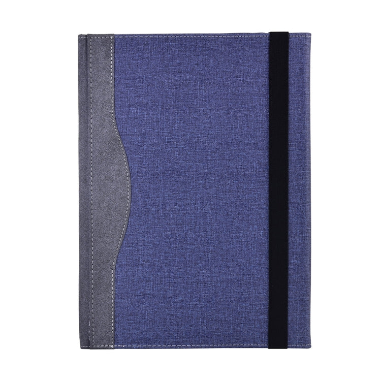 For Lenovo ThinkPad X1 Carbon Gen 10 Cloth Texture Laptop Leather Protective Case(Deep Blue) - Other by PMC Jewellery | Online Shopping South Africa | PMC Jewellery | Buy Now Pay Later Mobicred