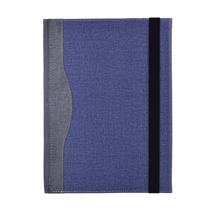 For Lenovo ThinkPad X1 Carbon Gen 7 Cloth Texture Laptop Leather Protective Case(Deep Blue) - Other by PMC Jewellery | Online Shopping South Africa | PMC Jewellery | Buy Now Pay Later Mobicred