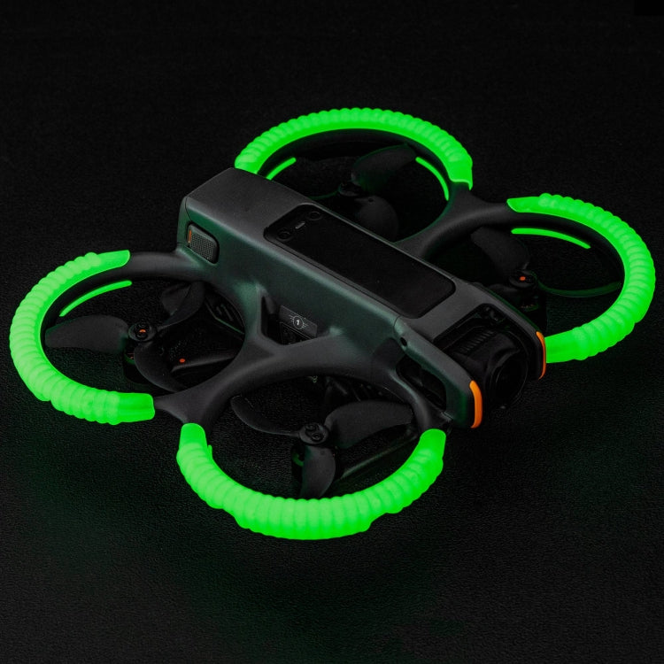 For DJI AVATA 2 STARTRC Propeller TPU Protective Guard Anti-collision Ring Cover(Fluorescent Green) -  by STARTRC | Online Shopping South Africa | PMC Jewellery | Buy Now Pay Later Mobicred