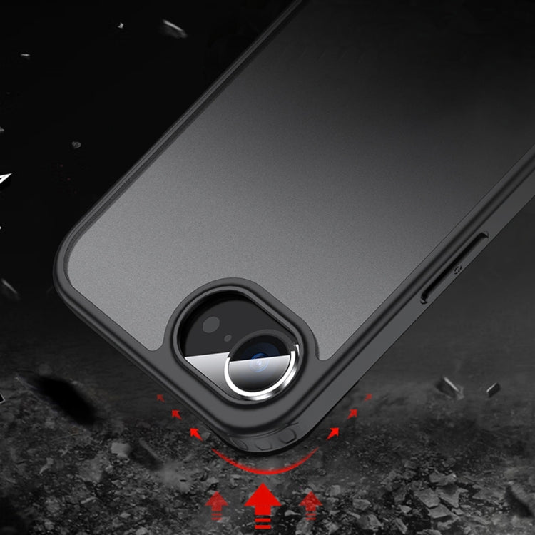 For iPhone SE 2024 Armor Clear TPU Hard PC Phone Case(Clear) - More iPhone Cases by PMC Jewellery | Online Shopping South Africa | PMC Jewellery | Buy Now Pay Later Mobicred