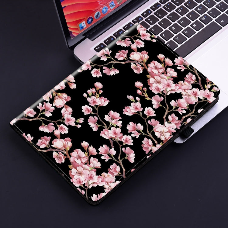 For Amazon Fire HD10 2023 Crystal Texture Painted Leather Tablet Case(Plum Bossom) - free shipping - PMC TechLife - Order now!