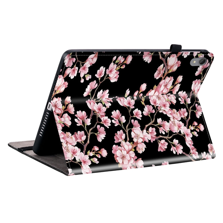 For Lenovo Tab P11 / Xiaoxin Pad Plus Crystal Texture Painted Leather Tablet Case(Plum Bossom) - Lenovo by PMC TechLife | Online Shopping South Africa | PMC TechLife | Buy Now Pay Later Mobicred
