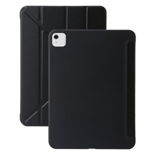 For iPad Air 11 2024 TPU Deformation Flip Leather Tablet Case with Holder(Black) - iPad Air 11 2024 Cases by PMC Jewellery | Online Shopping South Africa | PMC Jewellery | Buy Now Pay Later Mobicred