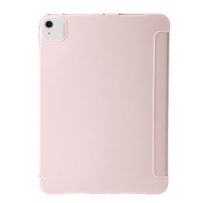 For iPad Air 13 2024 TPU Deformation Flip Leather Tablet Case with Holder(Light Pink) - iPad Air 13 2024 Cases by PMC Jewellery | Online Shopping South Africa | PMC Jewellery | Buy Now Pay Later Mobicred