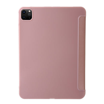 For iPad Pro 13 2024 TPU Deformation Flip Leather Tablet Case with Holder(Rose Gold) - iPad Pro 13 2024 Cases by PMC Jewellery | Online Shopping South Africa | PMC Jewellery | Buy Now Pay Later Mobicred