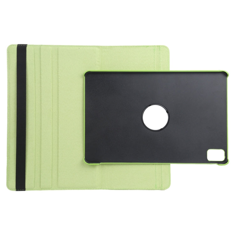 For iPad Air 11 2024 360 Degree Rotation Litchi Texture Leather Tablet Case with Holder(Green) - iPad Air 11 2024 Cases by PMC Jewellery | Online Shopping South Africa | PMC Jewellery | Buy Now Pay Later Mobicred