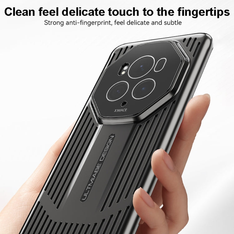 For Honor Magic6 Pro Ice Sense Heat Dissipation Electroplating Frosted Phone Case(Black) - Honor Cases by PMC Jewellery | Online Shopping South Africa | PMC Jewellery | Buy Now Pay Later Mobicred