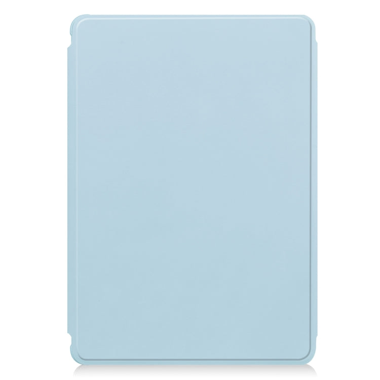 For iPad Air 13 2024 Transparent Rotation Smart Leather Tablet Case with Keyboard(Sky Blue) - iPad Air 13 2024 Cases by PMC Jewellery | Online Shopping South Africa | PMC Jewellery | Buy Now Pay Later Mobicred