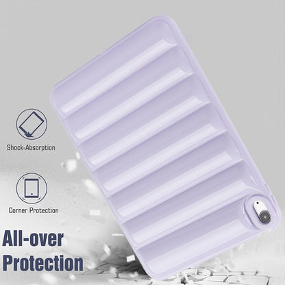 For iPad Air 11 2025 / 2024 Eiderdown Cushion Shockproof Tablet Case(Purple) - iPad Air 11 2025 / 2024 Cases by PMC Jewellery | Online Shopping South Africa | PMC Jewellery | Buy Now Pay Later Mobicred