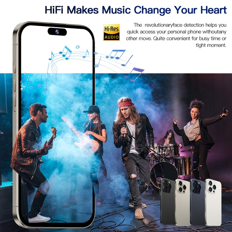 i15 Pro Max / Q5, 2GB+16GB, 6.5 inch Screen, Face Identification, Android 8.1 MTK6580P Quad Core, Network: 3G, Dual SIM(Titanium White) -  by PMC TechLife | Online Shopping South Africa | PMC TechLife