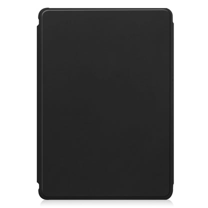 For iPad Air 11 2024 Transparent Rotation Smart Leather Tablet Case(Black) - iPad Air 11 2024 Cases by PMC Jewellery | Online Shopping South Africa | PMC Jewellery | Buy Now Pay Later Mobicred