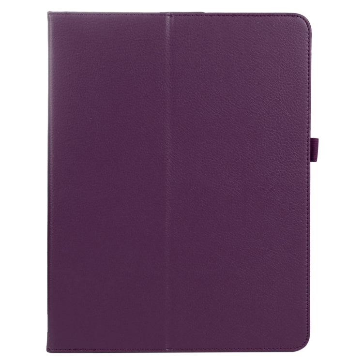 For iPad Air 11 2024 Litchi Texture Solid Color Leather Tablet Case(Purple) - iPad Air 11 2024 Cases by PMC Jewellery | Online Shopping South Africa | PMC Jewellery | Buy Now Pay Later Mobicred