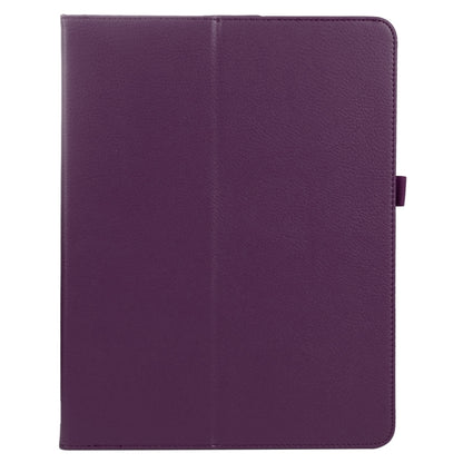 For iPad Pro 11 2024 Litchi Texture Solid Color Leather Tablet Case(Purple) - iPad Pro 11 2024 Cases by PMC Jewellery | Online Shopping South Africa | PMC Jewellery | Buy Now Pay Later Mobicred