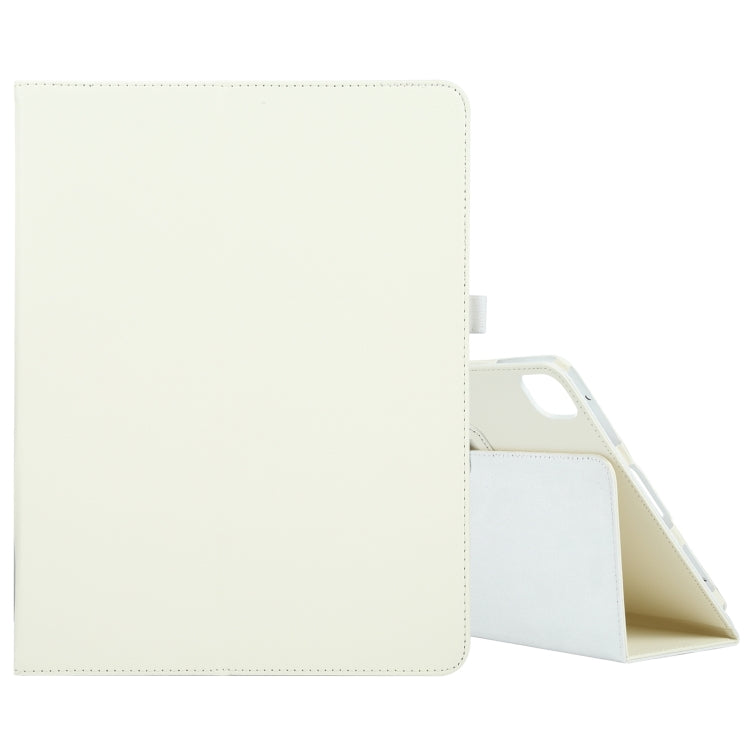 For iPad Pro 11 2024 Litchi Texture Solid Color Leather Tablet Case(White) - iPad Pro 11 2024 Cases by PMC Jewellery | Online Shopping South Africa | PMC Jewellery | Buy Now Pay Later Mobicred