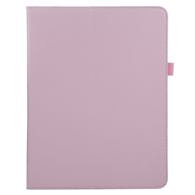 For iPad Pro 11 2024 Litchi Texture Solid Color Leather Tablet Case(Pink) - iPad Pro 11 2024 Cases by PMC Jewellery | Online Shopping South Africa | PMC Jewellery | Buy Now Pay Later Mobicred