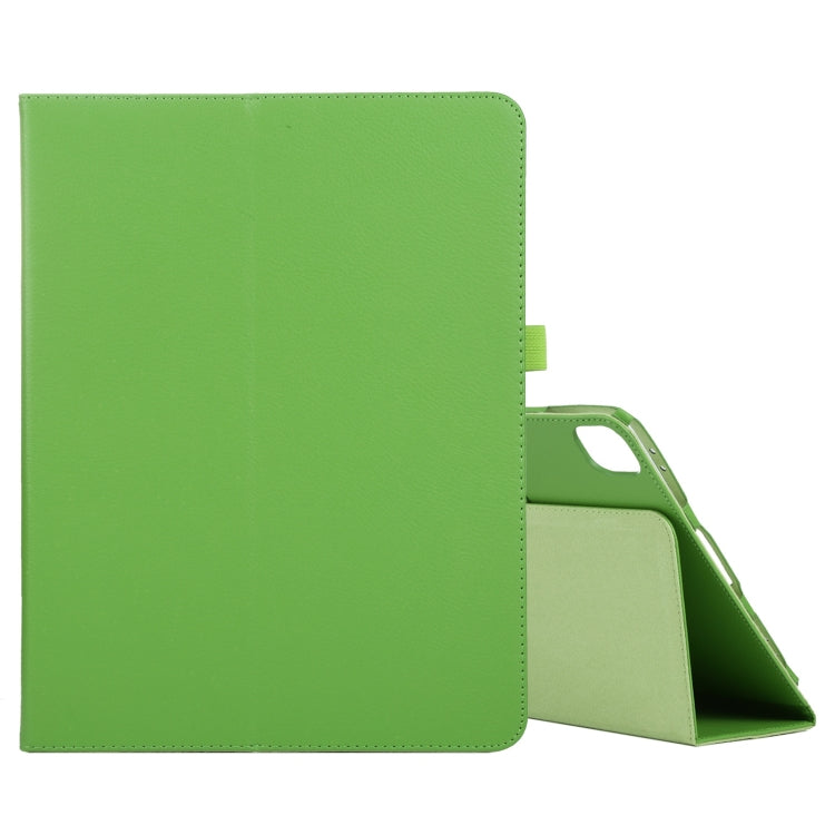 For iPad Pro 13 2024 Litchi Texture Solid Color Leather Tablet Case(Green) - iPad Pro 13 2024 Cases by PMC Jewellery | Online Shopping South Africa | PMC Jewellery | Buy Now Pay Later Mobicred