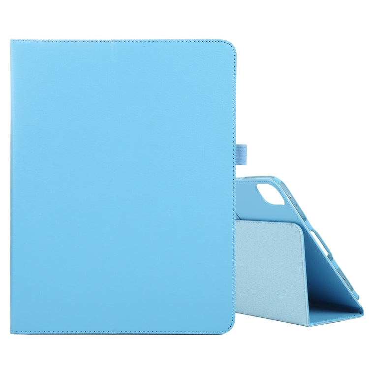 For iPad Pro 13 2024 Litchi Texture Solid Color Leather Tablet Case(Sky Blue) - iPad Pro 13 2024 Cases by PMC Jewellery | Online Shopping South Africa | PMC Jewellery | Buy Now Pay Later Mobicred