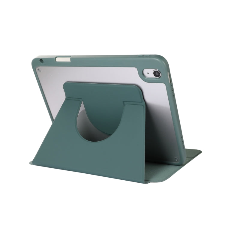 For iPad Pro 13 2024 2 in 1 Acrylic Split Rotating Leather Tablet Case(Pine Needle Green) - iPad Pro 13 2024 Cases by PMC Jewellery | Online Shopping South Africa | PMC Jewellery | Buy Now Pay Later Mobicred