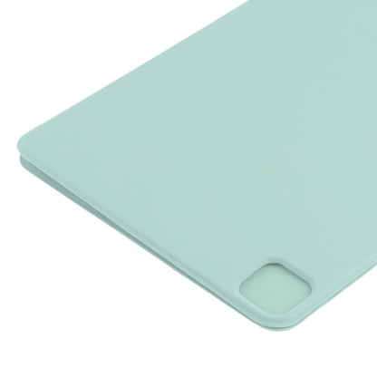 For iPad Pro 13 2024 Double-sided Clip Non-buckle Magnetic PU Smart Tablet Case(Light Green) - iPad Air 13 2025 / 2024 Cases by PMC Jewellery | Online Shopping South Africa | PMC Jewellery | Buy Now Pay Later Mobicred