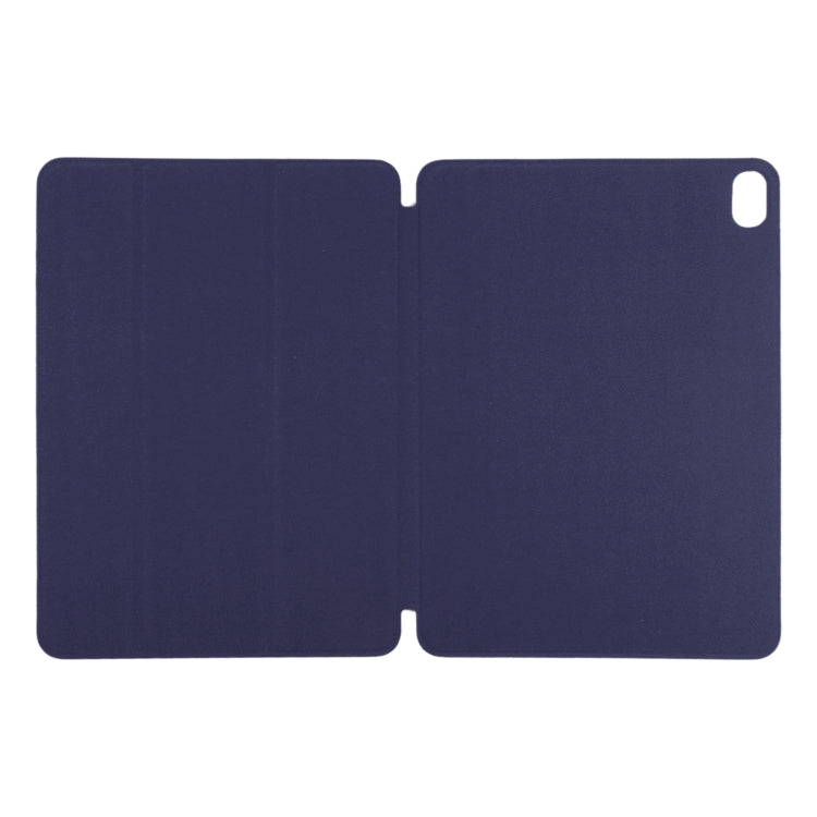 For iPad Air 11 2024 Double-sided Clip Non-buckle Magnetic PU Smart Tablet Case(Dark Blue) - iPad Air 11 2024 Cases by PMC Jewellery | Online Shopping South Africa | PMC Jewellery | Buy Now Pay Later Mobicred