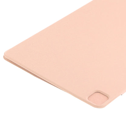 For iPad Pro 11 2024 Double-sided Clip Fixed Buckle Magnetic PU Leather Smart Tablet Case(Gold) - iPad Pro 11 2024 Cases by PMC Jewellery | Online Shopping South Africa | PMC Jewellery | Buy Now Pay Later Mobicred