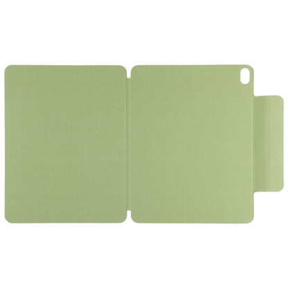 For iPad Air 13 2024 Double-sided Clip Fixed Buckle Magnetic PU Leather Smart Tablet Case(Grass Green) - iPad Air 13 2024 Cases by PMC Jewellery | Online Shopping South Africa | PMC Jewellery | Buy Now Pay Later Mobicred