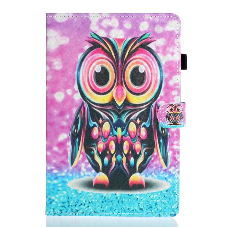 For iPad Pro 11 2024 Coloured Drawing Stitching Smart Leather Tablet Case(Owl) - iPad Pro 11 2024 Cases by PMC Jewellery | Online Shopping South Africa | PMC Jewellery | Buy Now Pay Later Mobicred