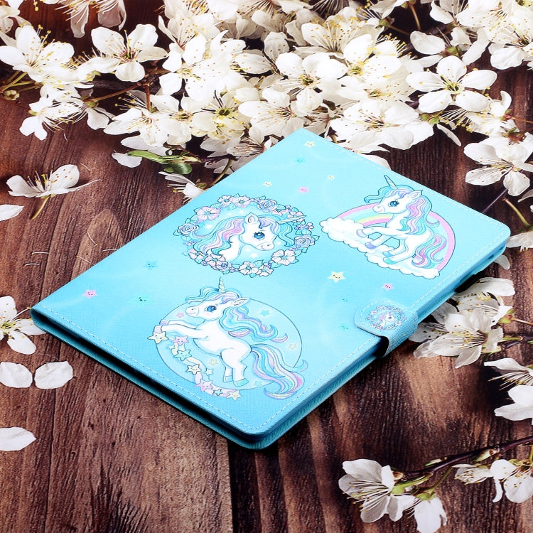 For iPad Pro 11 2024 Coloured Drawing Stitching Smart Leather Tablet Case(Unicorn) - iPad Pro 11 2024 Cases by PMC Jewellery | Online Shopping South Africa | PMC Jewellery | Buy Now Pay Later Mobicred
