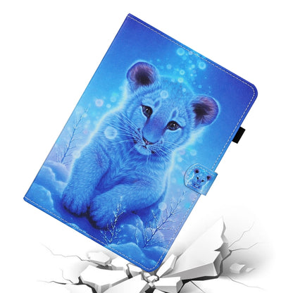 For iPad Pro 11 2024 Coloured Drawing Stitching Smart Leather Tablet Case(Little Tiger) - iPad Pro 11 2024 Cases by PMC Jewellery | Online Shopping South Africa | PMC Jewellery | Buy Now Pay Later Mobicred