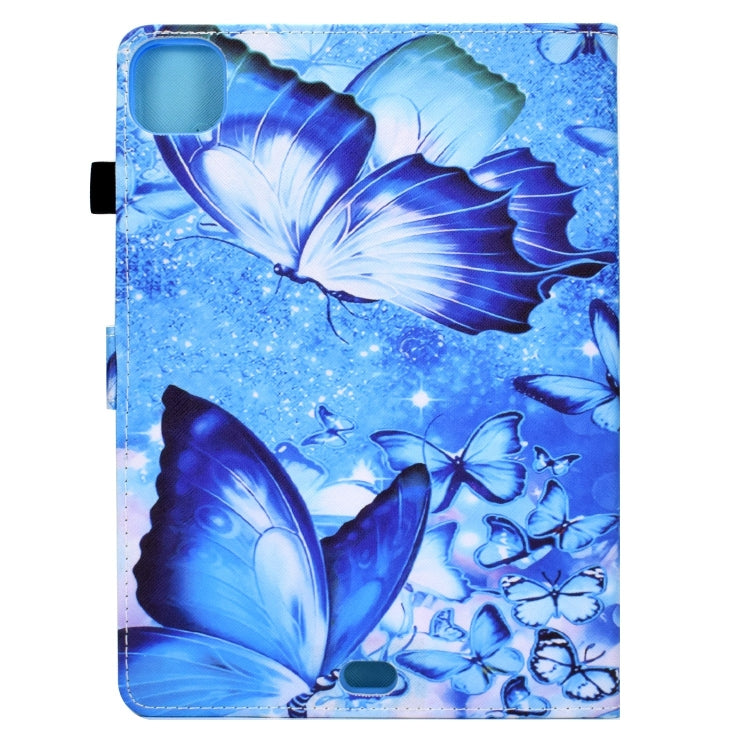 For iPad Pro 11 2024 Painted Stitching Smart Leather Tablet Case(Butterflies) - iPad Pro 11 2024 Cases by PMC Jewellery | Online Shopping South Africa | PMC Jewellery | Buy Now Pay Later Mobicred