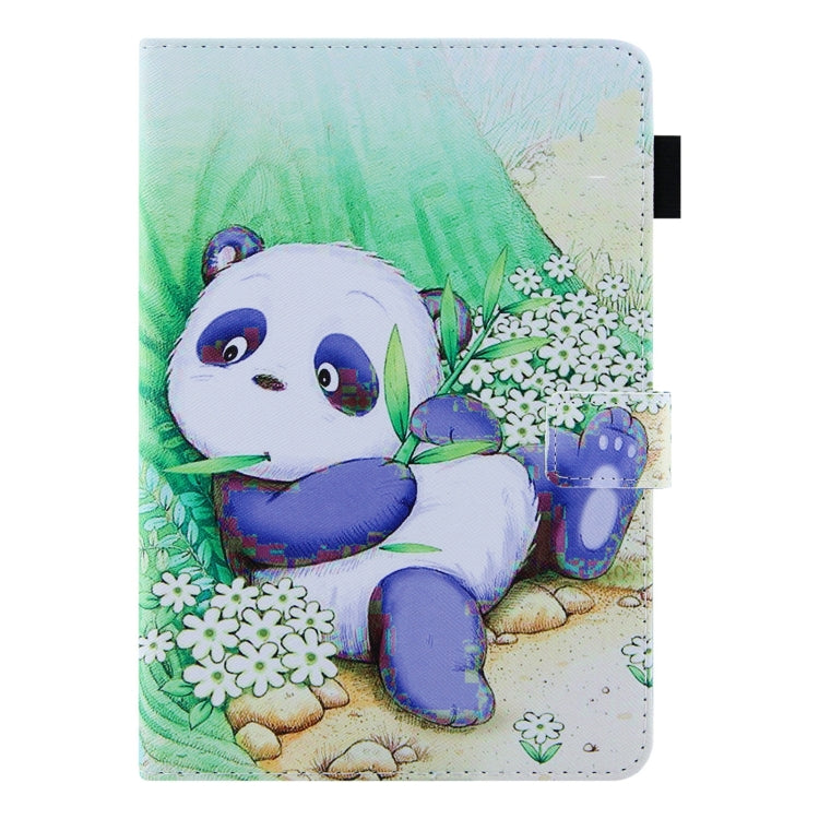 For iPad Pro 11 2024 Colored Drawing Leather Smart Tablet Case(Cute Panda) - iPad Pro 11 2024 Cases by PMC Jewellery | Online Shopping South Africa | PMC Jewellery | Buy Now Pay Later Mobicred