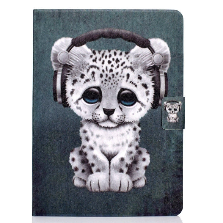 For iPad Pro 11 2024 Voltage Colored Drawing Smart Leather Tablet Case(Music Leopard) - iPad Pro 11 2024 Cases by PMC Jewellery | Online Shopping South Africa | PMC Jewellery | Buy Now Pay Later Mobicred