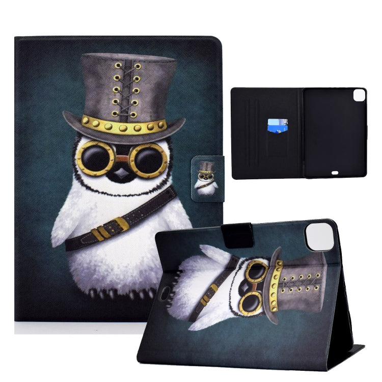 For iPad Pro 11 2024 Voltage Colored Drawing Smart Leather Tablet Case(Penguin) - iPad Pro 11 2024 Cases by PMC Jewellery | Online Shopping South Africa | PMC Jewellery | Buy Now Pay Later Mobicred