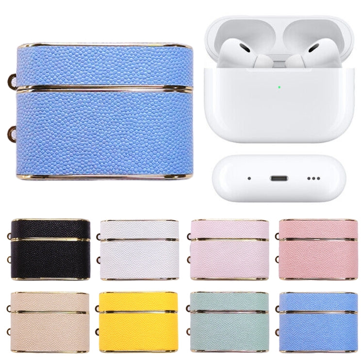 For AirPods 2 / 1 Cylindrical Ball Texture Bluetooth Earphone Protective Case(White) - For AirPods 1/2 by PMC Jewellery | Online Shopping South Africa | PMC Jewellery | Buy Now Pay Later Mobicred