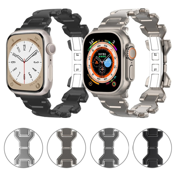 For Apple Watch 38mm Y Type Pure Titanium Watch Band(Silver) - free shipping - PMC TechLife - Order now!