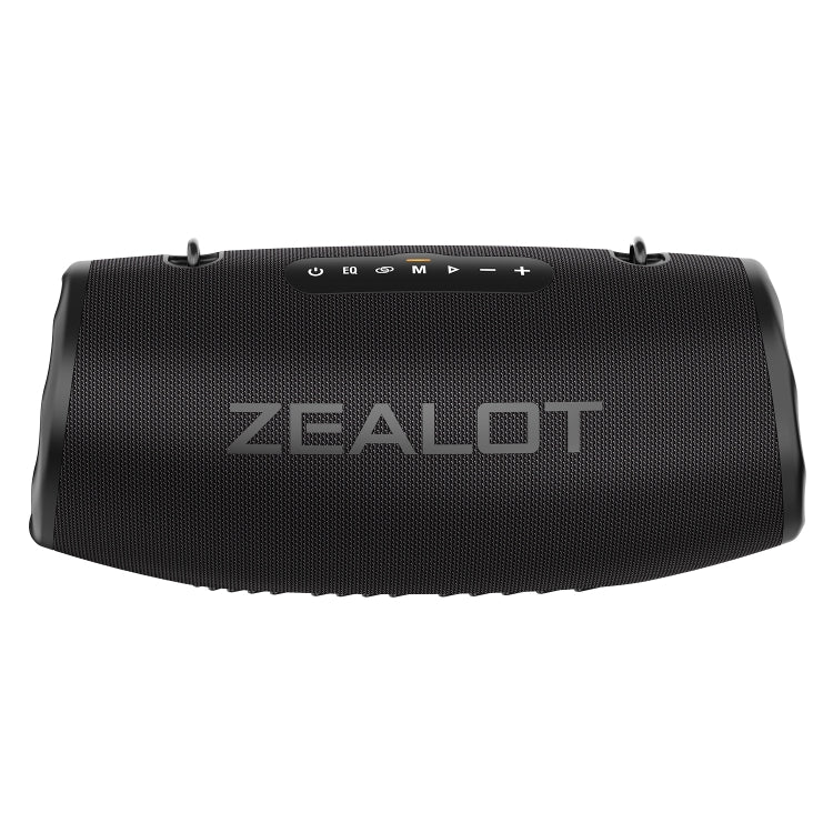 Zealot S87 80W Portable Outdoor Bluetooth Speaker with RGB Light(Black) - Waterproof Speaker by ZEALOT | Online Shopping South Africa | PMC Jewellery | Buy Now Pay Later Mobicred