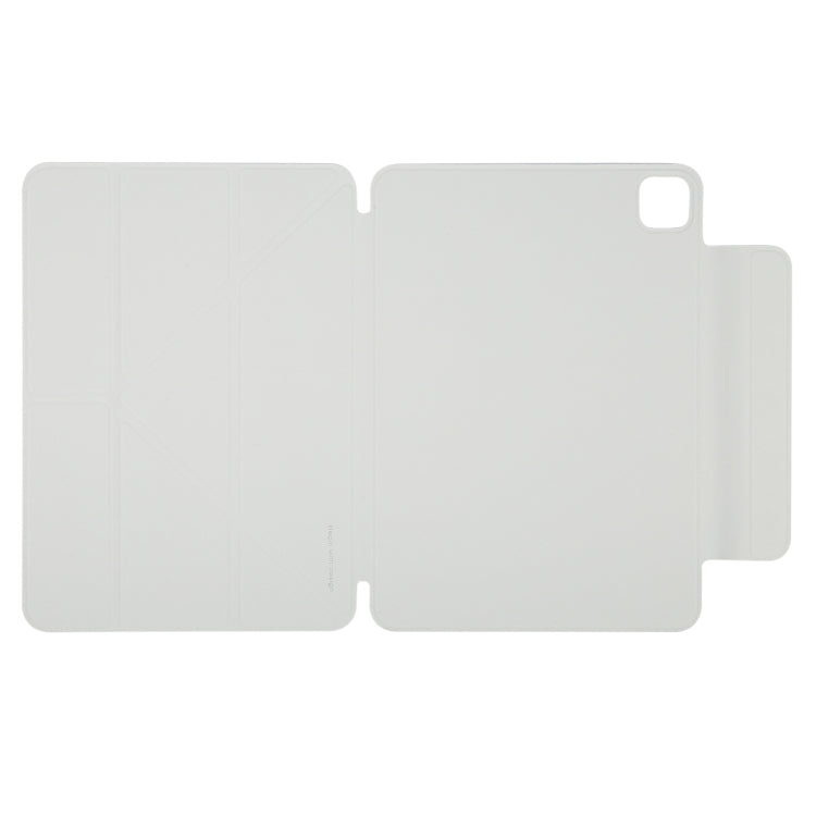 For iPad Pro 11 2024 Y-Shape Double-sided Clip Magnetic Smart Tablet Case(Light Grey) - iPad Pro 11 2024 Cases by PMC TechLife | Online Shopping South Africa | PMC TechLife | Buy Now Pay Later Mobicred
