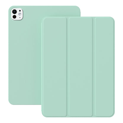 For iPad Pro 13 2024 Ultra-thin Double-sided Clip Magnetic Smart Tablet Case(Mint Green) - iPad Pro 13 2024 Cases by PMC Jewellery | Online Shopping South Africa | PMC Jewellery | Buy Now Pay Later Mobicred